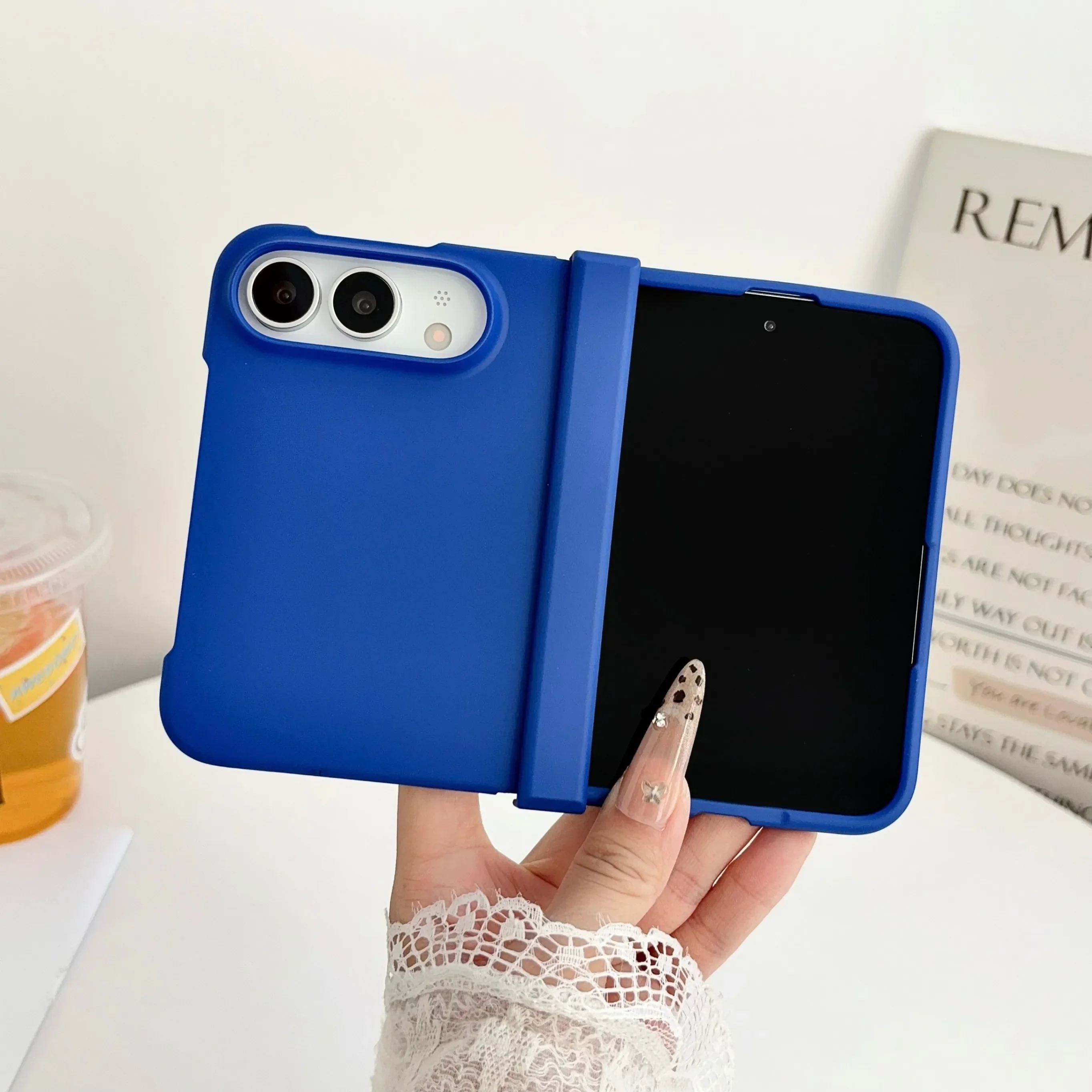 เคสโทรศัพท์ผิวสัมผัสแบบดูโอปาม - Matte Hard Pc Back Case บทวิจารณ์และราคา