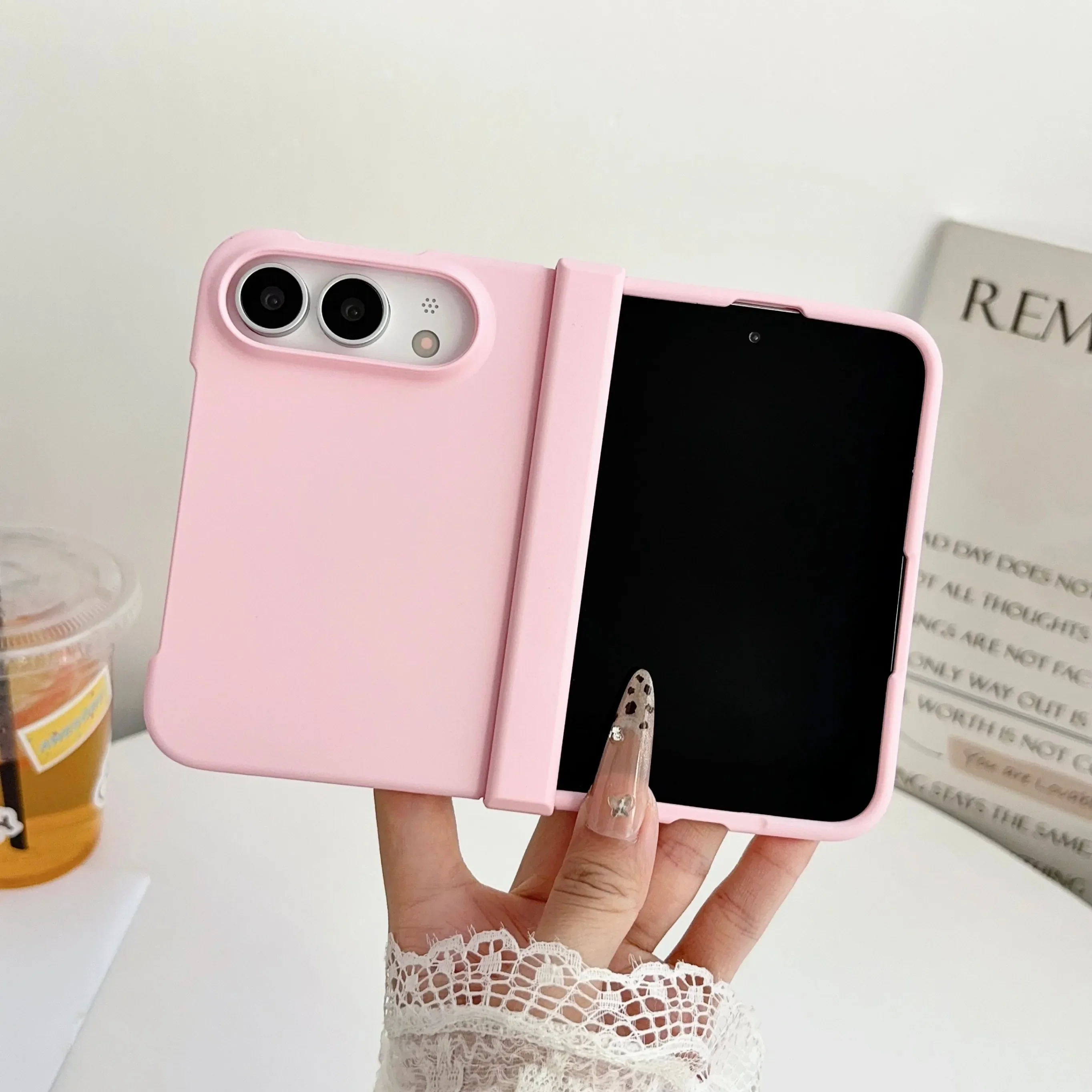 เคสโทรศัพท์ผิวสัมผัสแบบดูโอปาม - Matte Hard Pc Back Case บทวิจารณ์และราคา