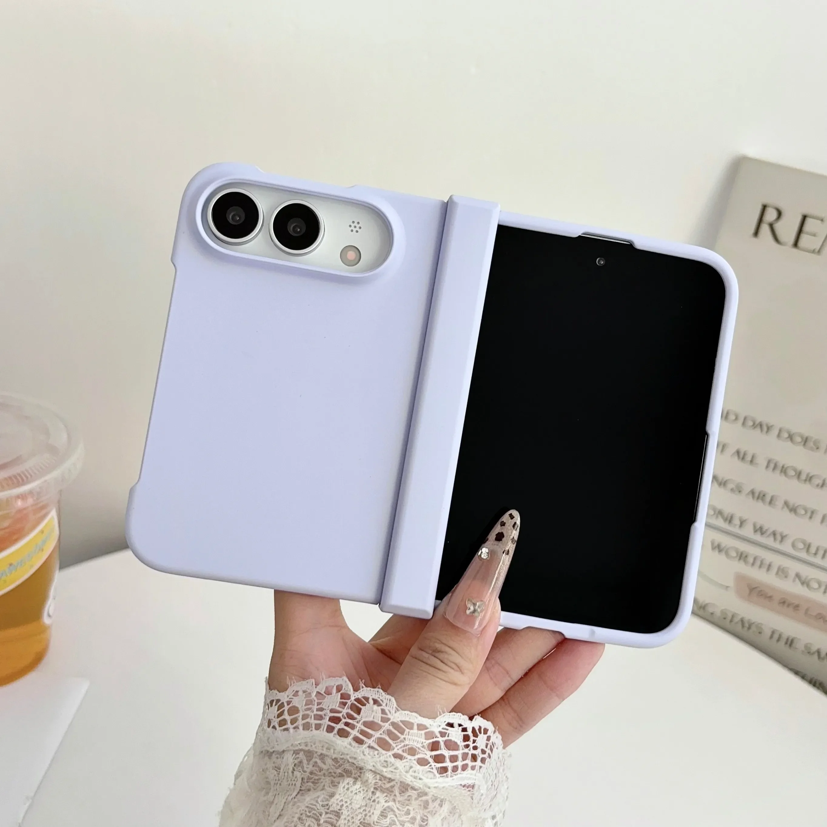 เคสโทรศัพท์ผิวสัมผัสแบบดูโอปาม - Matte Hard Pc Back Case บทวิจารณ์และราคา