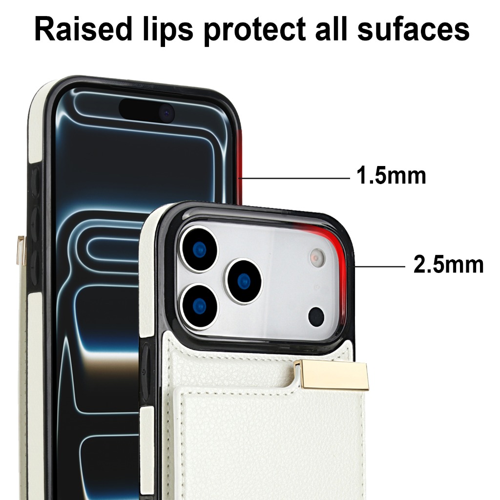 เคสโทรศัพท์แบบกระเป๋าใส่บัตร ส - Leather Wallet Card Holder Phone Cover บทวิจารณ์และราคา
