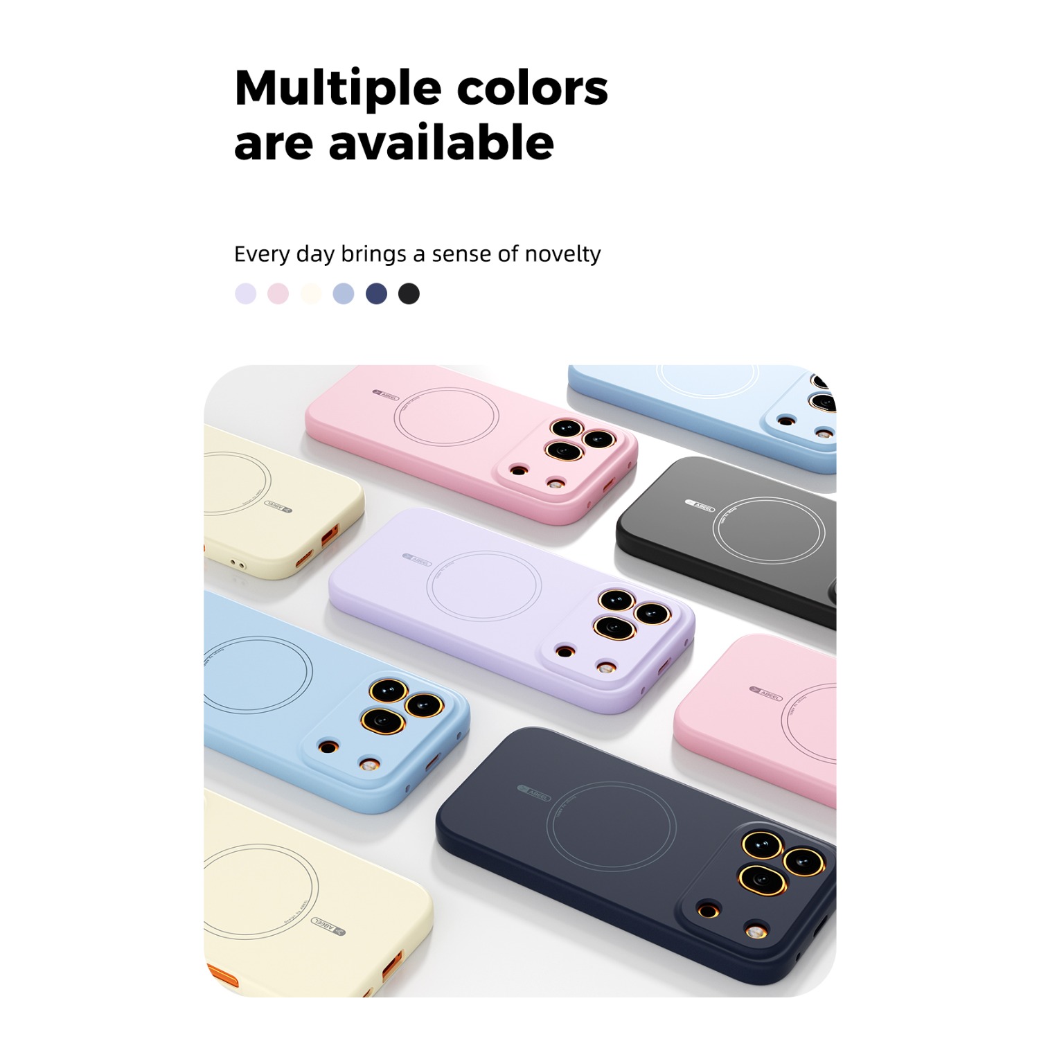 ซิลิโคนเหลวที่มองไม่เห็นเคสโทร - Liquid Silicone Magnetic Phone Case บทวิจารณ์และราคา