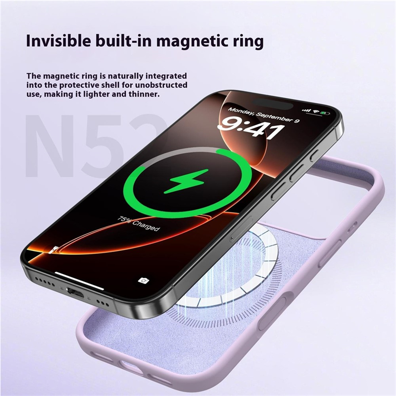 ซิลิโคนเหลวเคสโทรศัพท์แม่เหล็ก - Liquid Silicone Magnetic Phone Case บทวิจารณ์และราคา