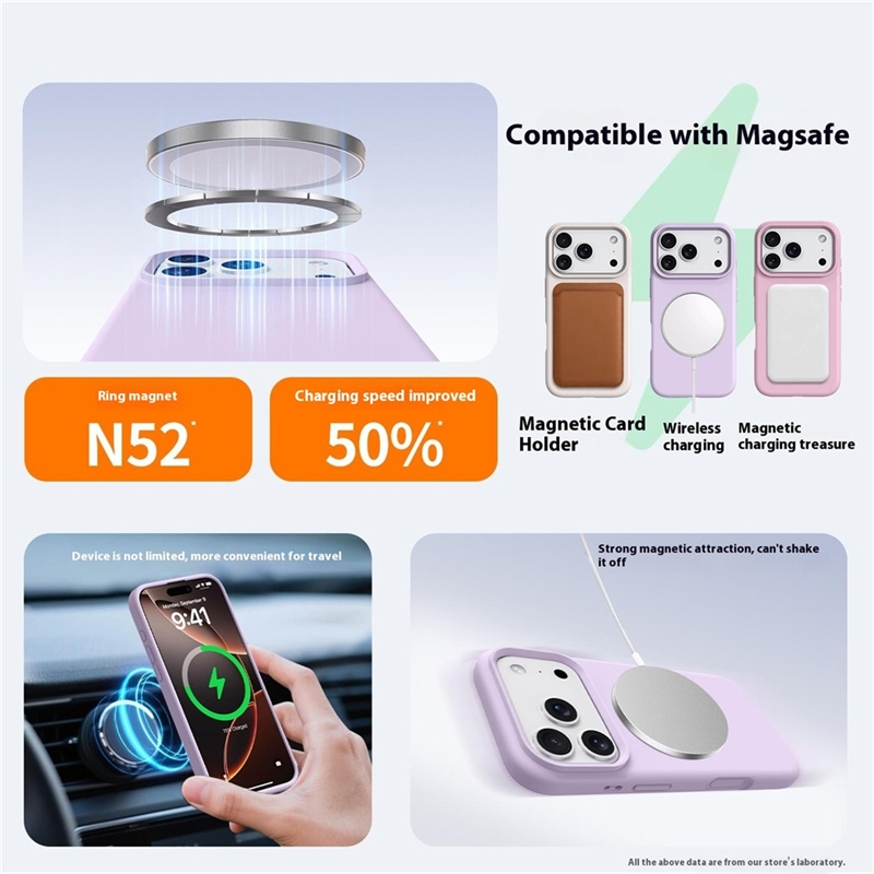 ซิลิโคนเหลวเคสโทรศัพท์แม่เหล็ก - Liquid Silicone Magnetic Phone Case บทวิจารณ์และราคา